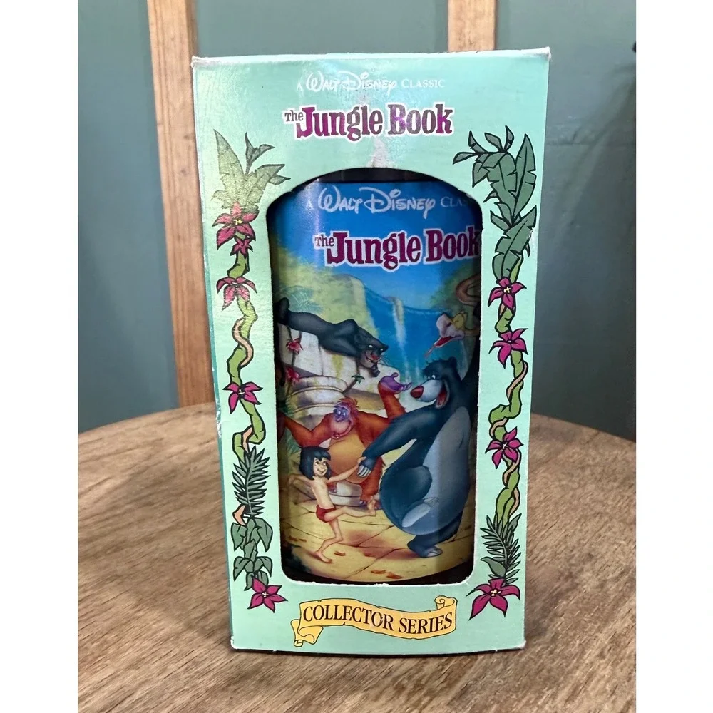 Disney JUNGLE BOOK Collector Series Burger King Coca-Cola Promo Cup 1994 In Box